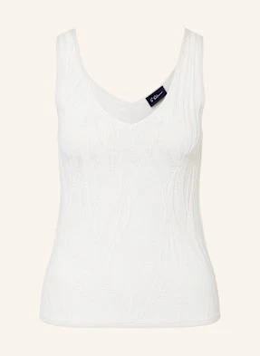 S.Oliver Black Label Top Z Dzianiny weiss