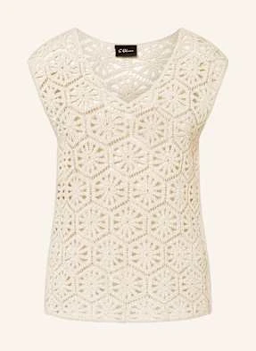 S.Oliver Black Label Top Z Dzianiny weiss