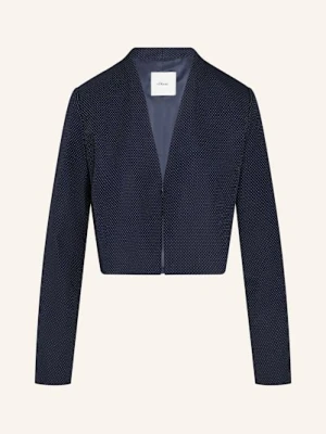 S.Oliver Black Label Żakiet Pudełkowy blau