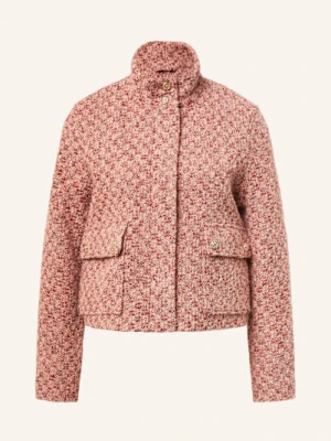 S.Oliver Black Label Żakiet Pudełkowy Z Błyszczącą Przędzą rosa