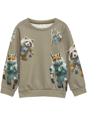 s.Oliver Bluza w kolorze beżowym rozmiar: 104/110