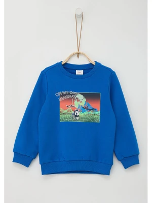 s.Oliver Bluza w kolorze niebieskim rozmiar: 104/110