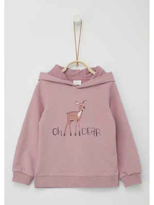 s.Oliver Bluza w kolorze szaroróżowym rozmiar: 128/134