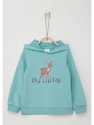 s.Oliver Bluza w kolorze turkusowym rozmiar: 116/122