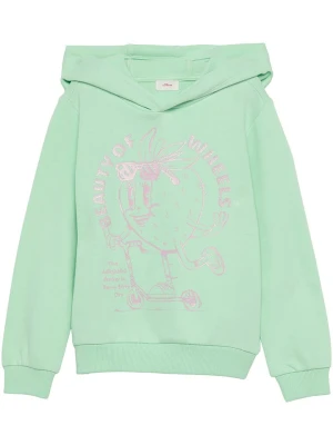 s.Oliver Bluza w kolorze zielonym rozmiar: 104/110