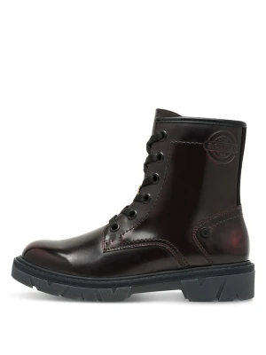 s.Oliver Botki w kolorze bordowym rozmiar: 39