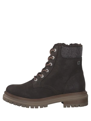 s.Oliver Botki w kolorze ciemnobrązowym rozmiar: 38