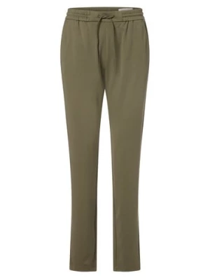 s.Oliver Damskie spodnie dresowe Kobiety Sztuczne włókno zielony jednolity,