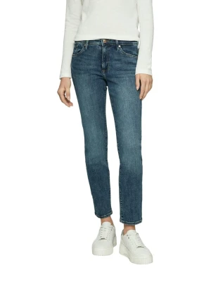 s.Oliver Dżinsy - Slim fit - w kolorze niebieskim rozmiar: 34 / L30