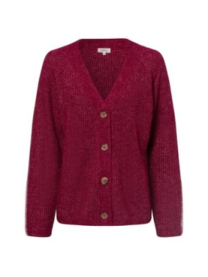 s.Oliver Kardigan damski z zawartością wełny Kobiety Bawełna czerwony marmurkowy,