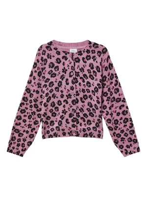 s.Oliver Kardigan w kolorze różowo-czarnym rozmiar: 104/110