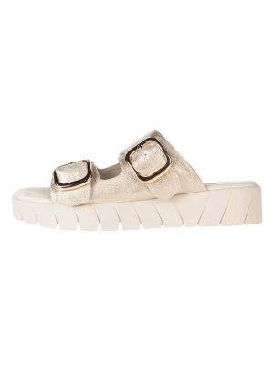 s.Oliver Klapki w kolorze złotym rozmiar: 38