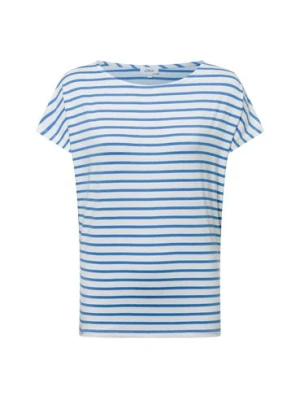 s.Oliver Koszulka damska Kobiety wiskoza biały|niebieski w paski,