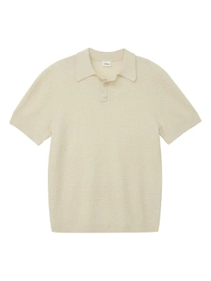 s.Oliver Koszulka polo w kolorze beżowym rozmiar: 170 / 176