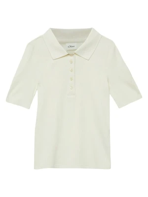 s.Oliver Koszulka polo w kolorze kremowym rozmiar: 170/176