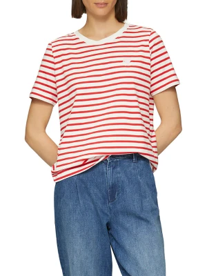 s.Oliver Koszulka w kolorze biało-czerwonym rozmiar: 32