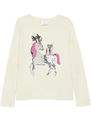 s.Oliver Koszulka w kolorze białym rozmiar: 140