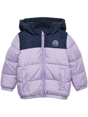 s.Oliver Kurtka pikowana w kolorze fioletowo-czarnym rozmiar: 104