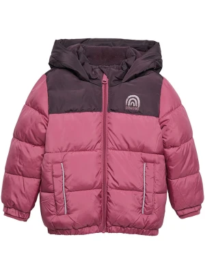 s.Oliver Kurtka pikowana w kolorze różowo-czarnym rozmiar: 116