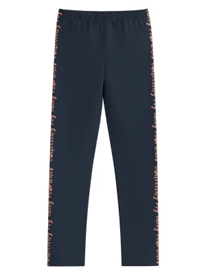 s.Oliver Legginsy w kolorze granatowym rozmiar: 92