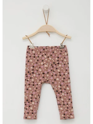 s.Oliver Legginsy w kolorze jasnoróżowo-beżowym rozmiar: 62