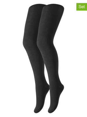 s.Oliver Rajstopy (2 pary) w kolorze czarnym rozmiar: 134-146