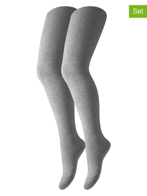 s.Oliver Rajstopy (2 pary) w kolorze szarym rozmiar: 86/92