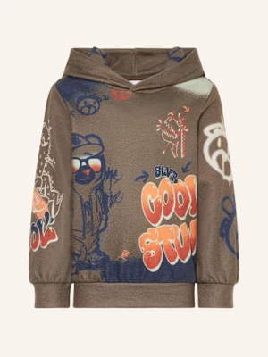 S.Oliver Red Bluza Z Kapturem braun