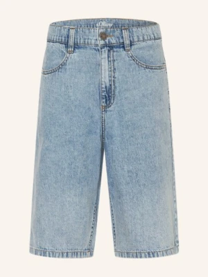S.Oliver Red Dżinsowe Bermudy blau