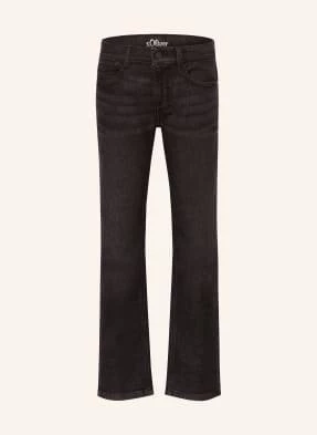 S.Oliver Red Jeansy Regular Fit schwarz