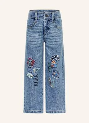 S.Oliver Red Jeansy Wide Fit blau