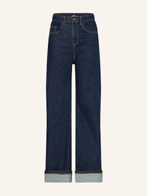 S.Oliver Red Jeansy Wide Leg blau