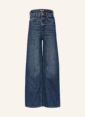 S.Oliver Red Jeansy Wide Leg Fit blau