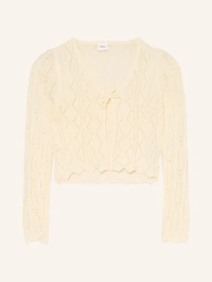 S.Oliver Red Kardigan weiss