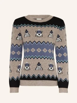 S.Oliver Red Koszulka Z Długim Rękawem Z Materiału Frotte beige