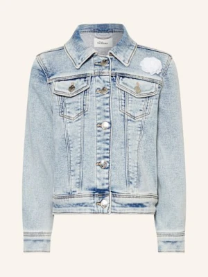 S.Oliver Red Kurtka Jeansowa blau