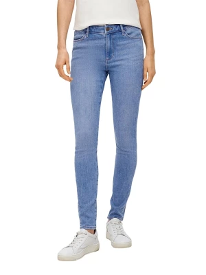 S.OLIVER RED LABEL Dżinsy - Skinny fit - w kolorze błękitnym rozmiar: 42/L28