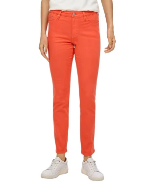 S.OLIVER RED LABEL Dżinsy - Slim fit - w kolorze pomarańczowym rozmiar: 38/L30