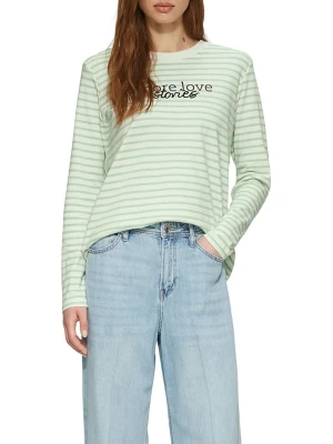 S.OLIVER RED LABEL Koszulka w kolorze zielono-białym rozmiar: 38