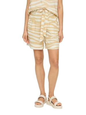 S.OLIVER RED LABEL Szorty w kolorze biało-beżowym rozmiar: 46