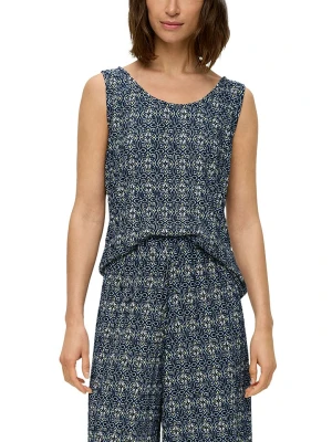 S.OLIVER RED LABEL Top w kolorze granatowym rozmiar: 36