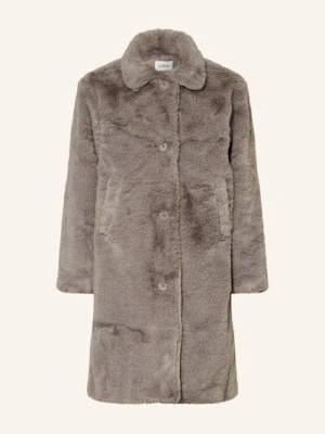 S.Oliver Red Płaszcz Ze Sztucznego Futra schwarz