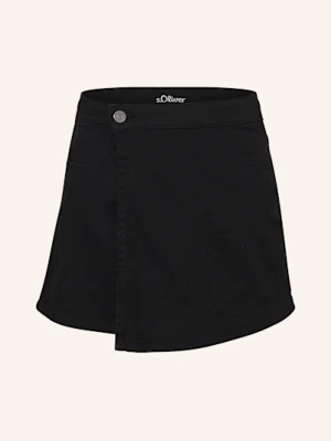 S.Oliver Red Spódnico-Spodnie Jeansowe schwarz