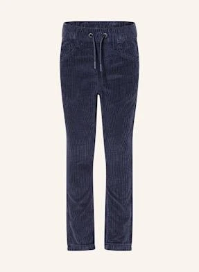 S.Oliver Red Spodnie Sztruksowe blau