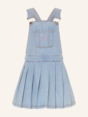 S.Oliver Red Sukienka Jeansowa Z Plisami blau