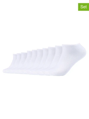 s.Oliver Skarpety (10 par) w kolorze białym do sneakersów rozmiar: 43-46