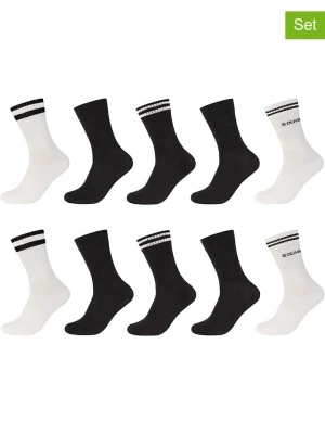 s.Oliver Skarpety (10 par) w kolorze czarno-białym rozmiar: 39-42