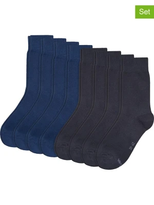 s.Oliver Skarpety (8 par) w kolorze granatowym rozmiar: 39-42