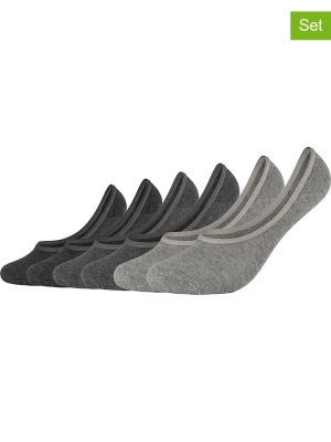 s.Oliver Skarpety-stopki (6 par) w kolorze szarym rozmiar: 43-46