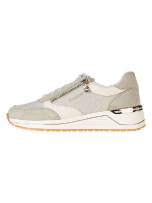 s.Oliver Skórzane sneakersy w kolorze khaki rozmiar: 38